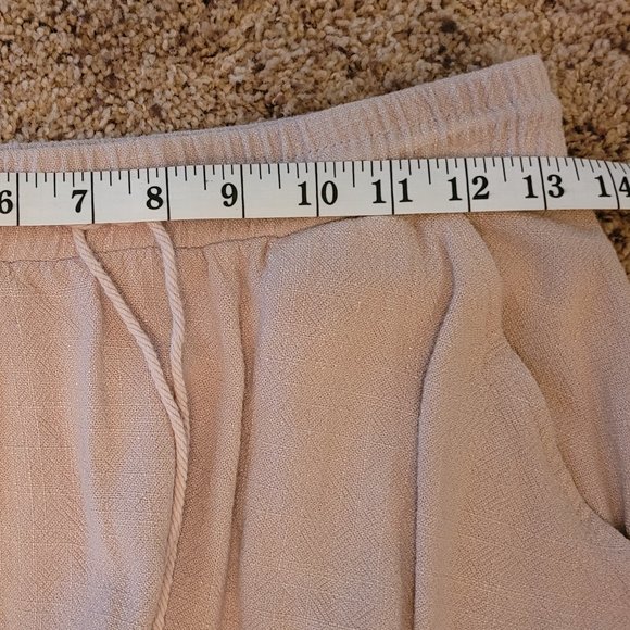Linen Hi-Low Skirt - Picture 4 of 8